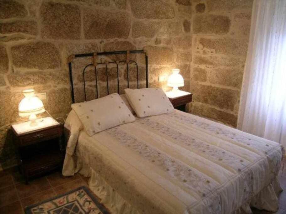 Casa Cuadrantecasa De Piedra En Playa De Carnota Villa Pedrafigueira Eksteriør bilde