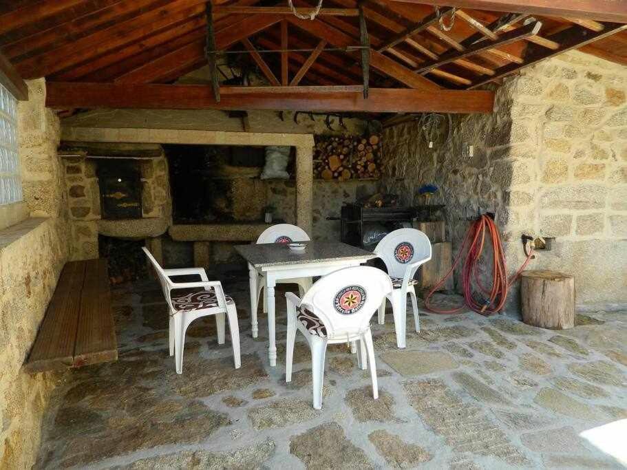 Casa Cuadrantecasa De Piedra En Playa De Carnota Villa Pedrafigueira Eksteriør bilde