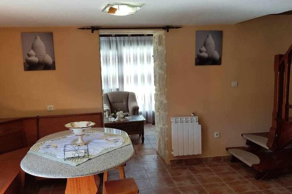 Casa Cuadrantecasa De Piedra En Playa De Carnota Villa Pedrafigueira Eksteriør bilde