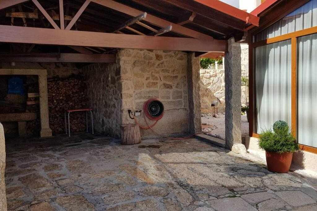 Casa Cuadrantecasa De Piedra En Playa De Carnota Villa Pedrafigueira Eksteriør bilde